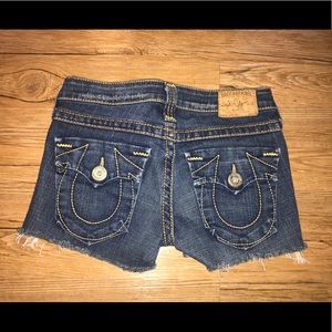 True Religion Jean Shorts
